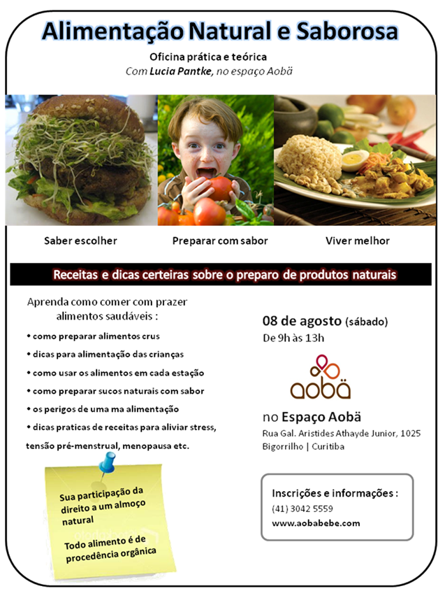 Alimentação natural e saborosa