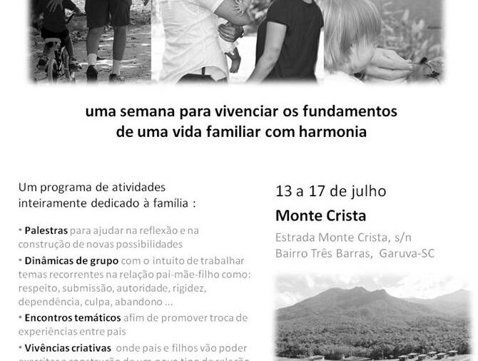 Escola de pais – um tempo pras coisas simples da vida