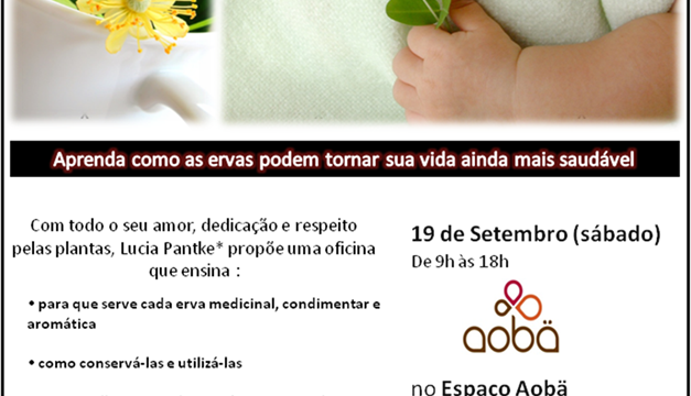 Plantas Medicinais – Oficina Prática